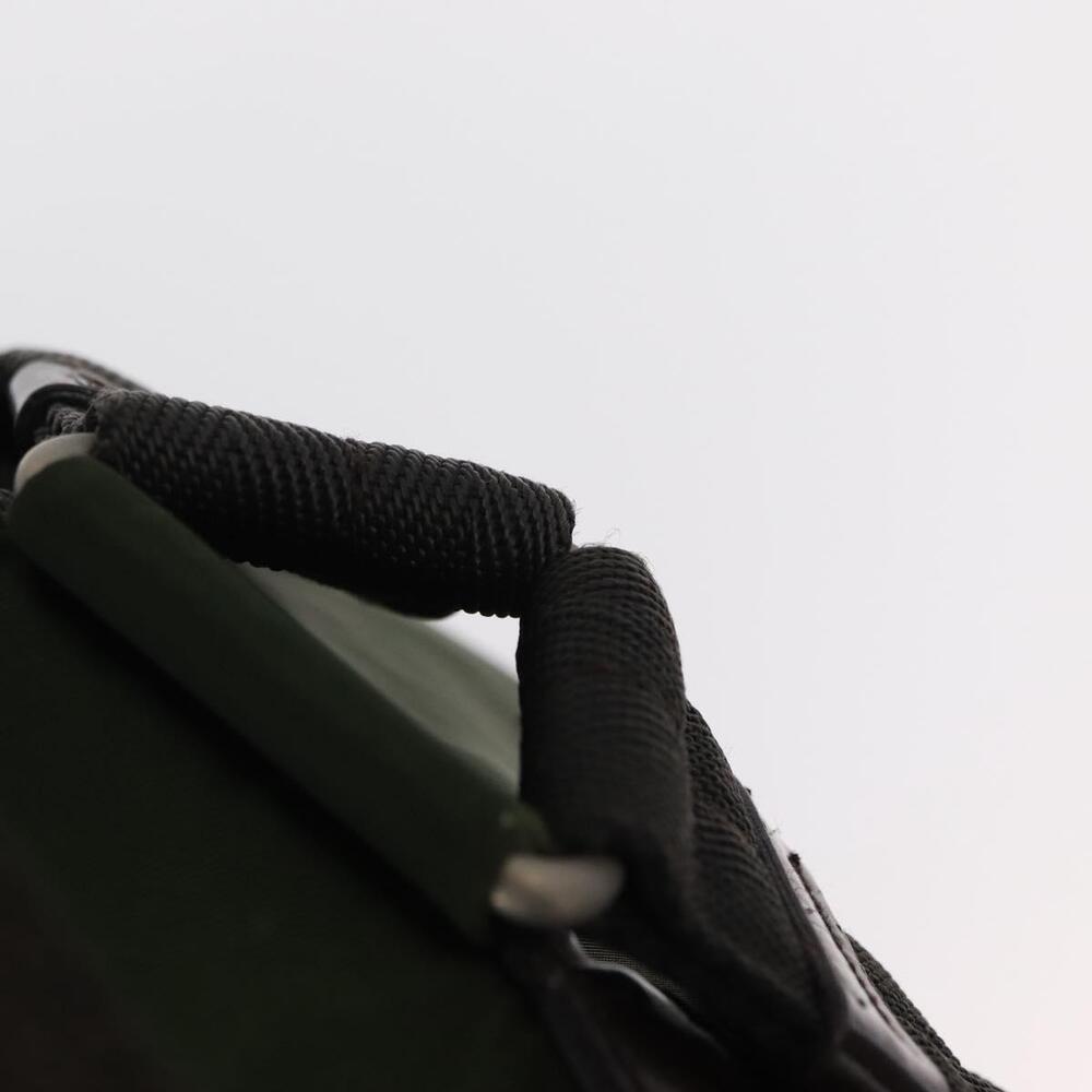 PRADA Backpack Nylon Khaki Silver Auth ti3500 - Picture 15 of 16